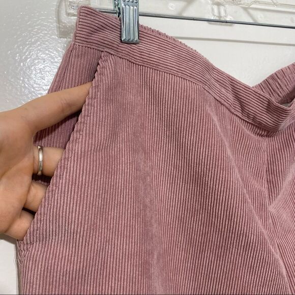 Alfred Dunner Dusty Pink Relaxed Fit Corduroy Pants, 14 - Picture 2 of 8